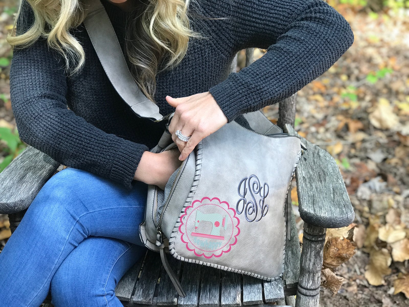 Monogrammed Youth Crossbody Purse